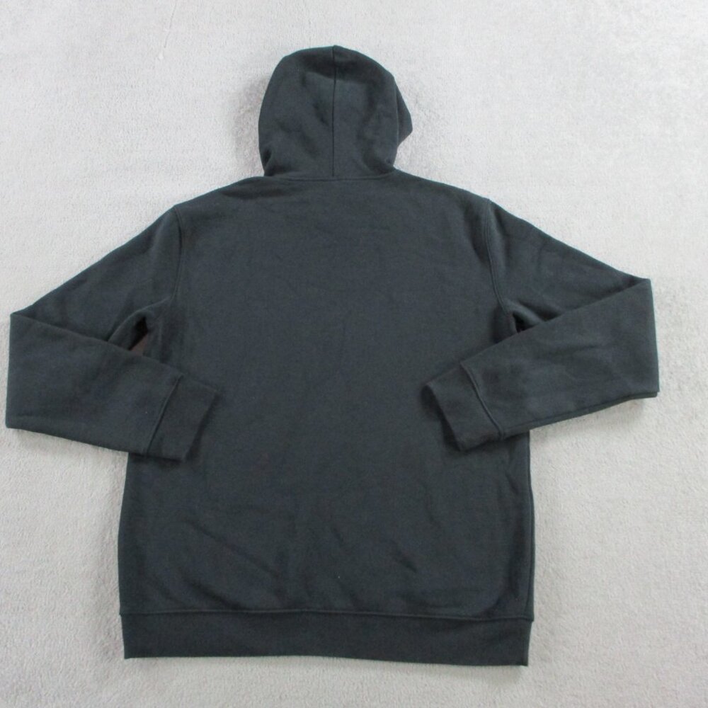 SKIMS Fleece Lounge Hoodie Mens Small Washed Onyx Black Sweatshirt Sweater NWT - Picture 3 of 9